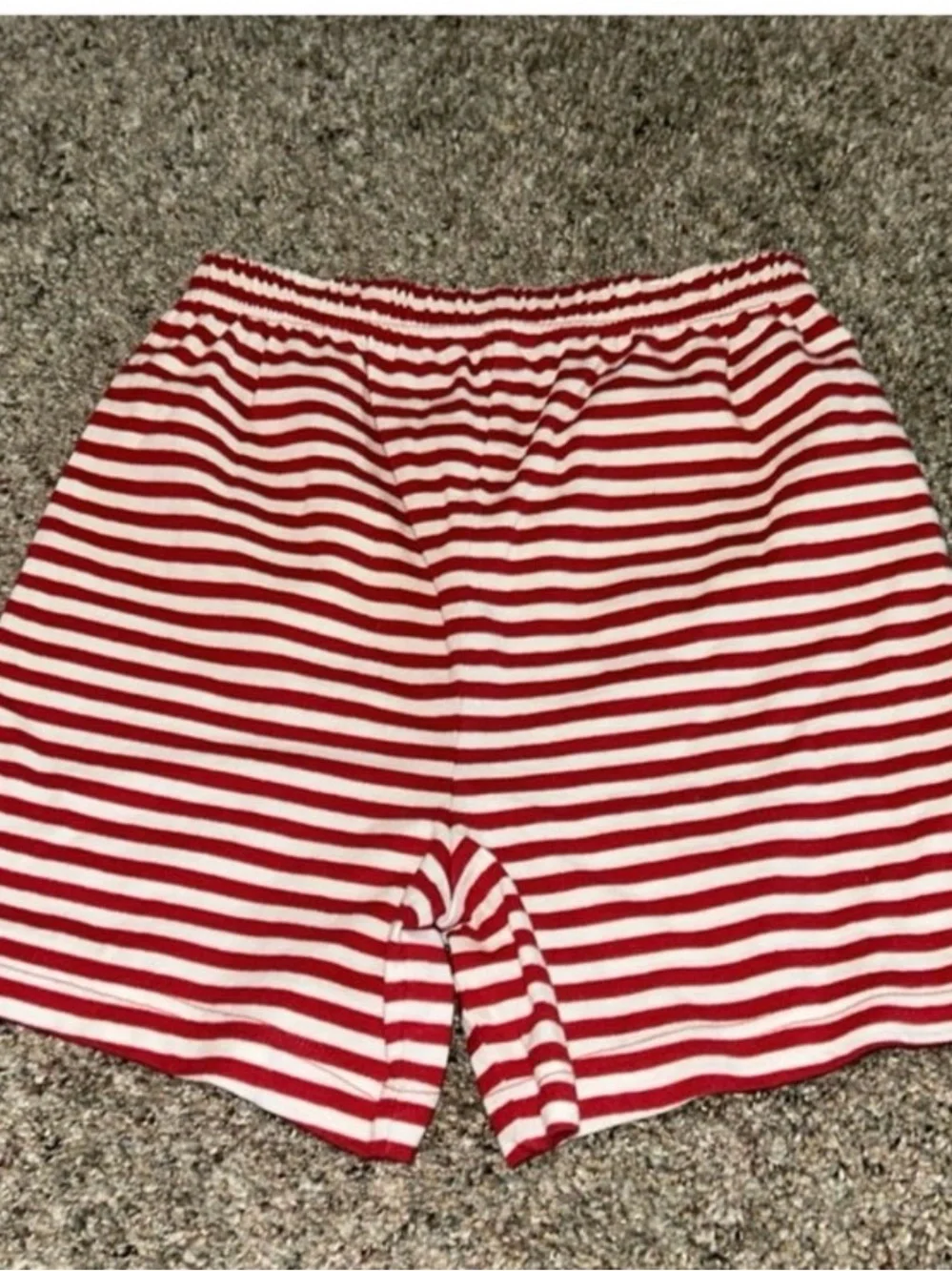 💐 10 for $50 NWT Kids Red Striped Pajama Set - Sleeveless Top & Shorts